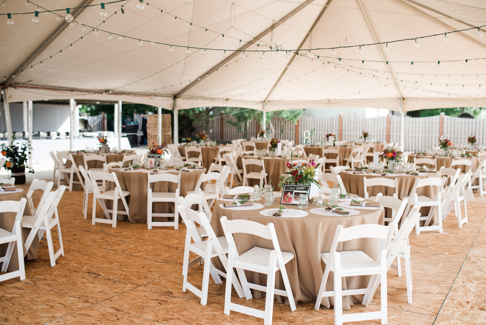 Backyard Tented Wedding Reception Brigantine Nj Wedding Photo