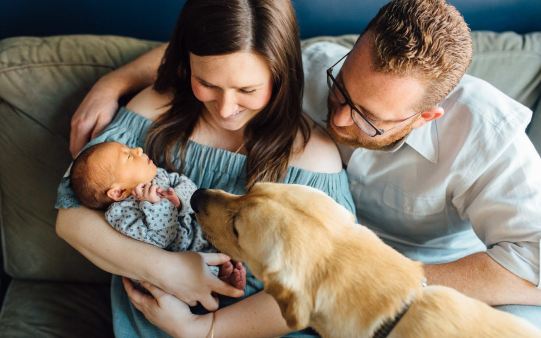 The Jackson Family \\ Newborn Session