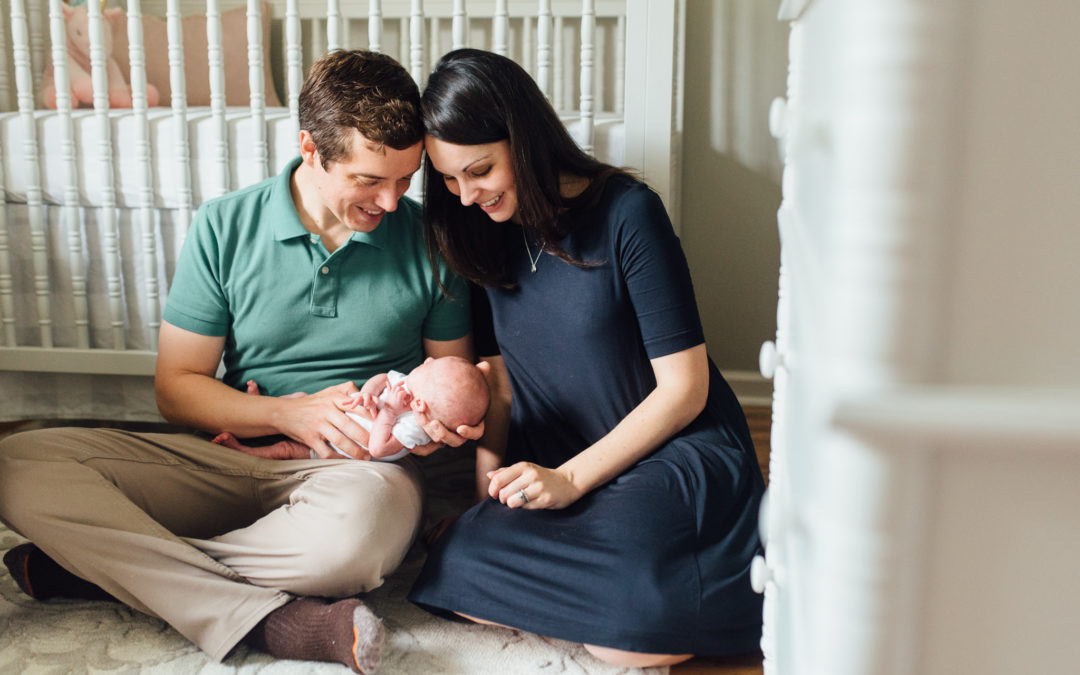 The Sandford Family \\ Newborn Session