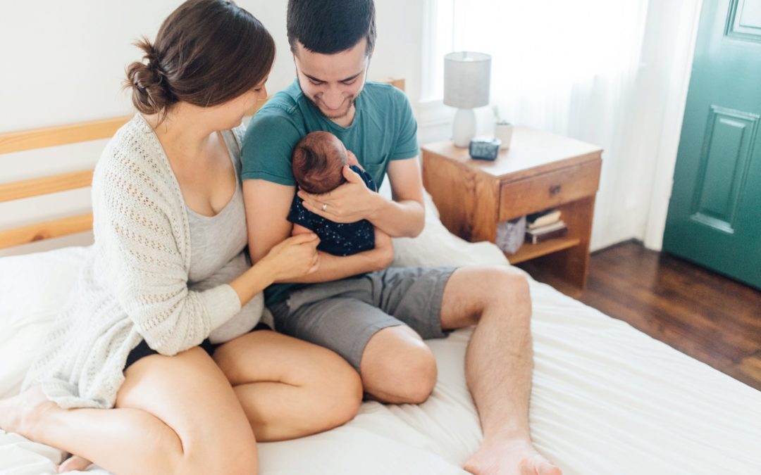 The Clark Family \\ Newborn Session