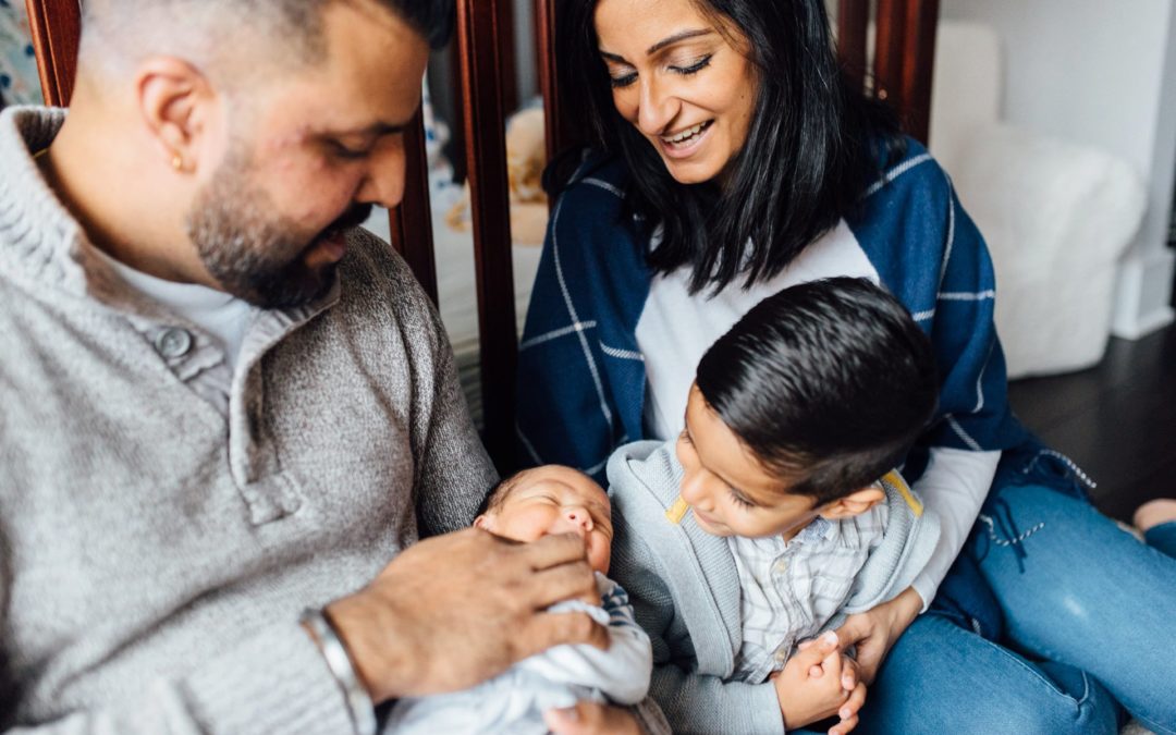 The Misra Family \\ Newborn Session