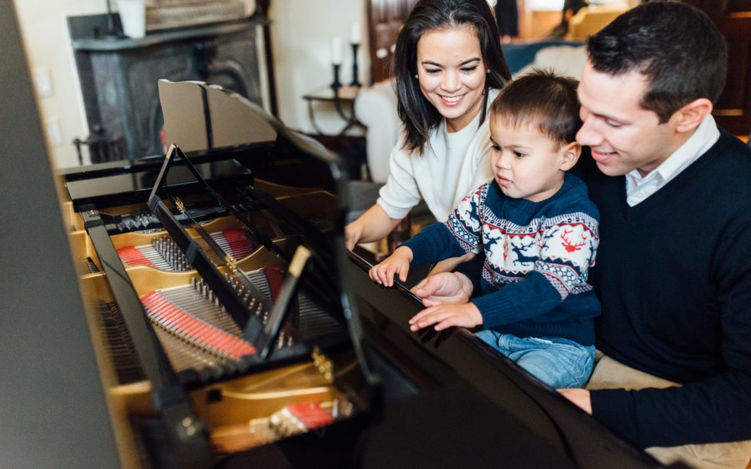 Lindsay + Dan + James \\ Family Session