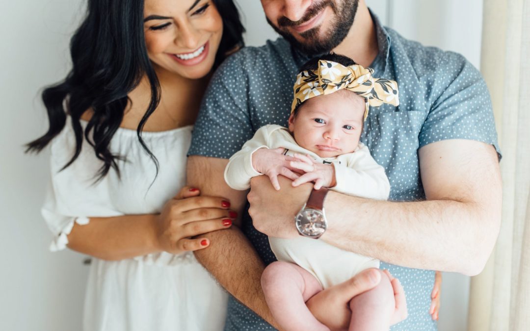 The Goldstein Family \\ Newborn Session