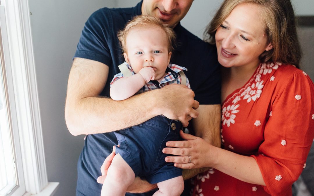 The Simel Family \\ Newborn Session