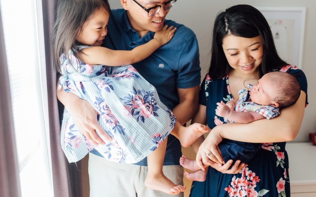 The Yen Family \\ Newborn Session