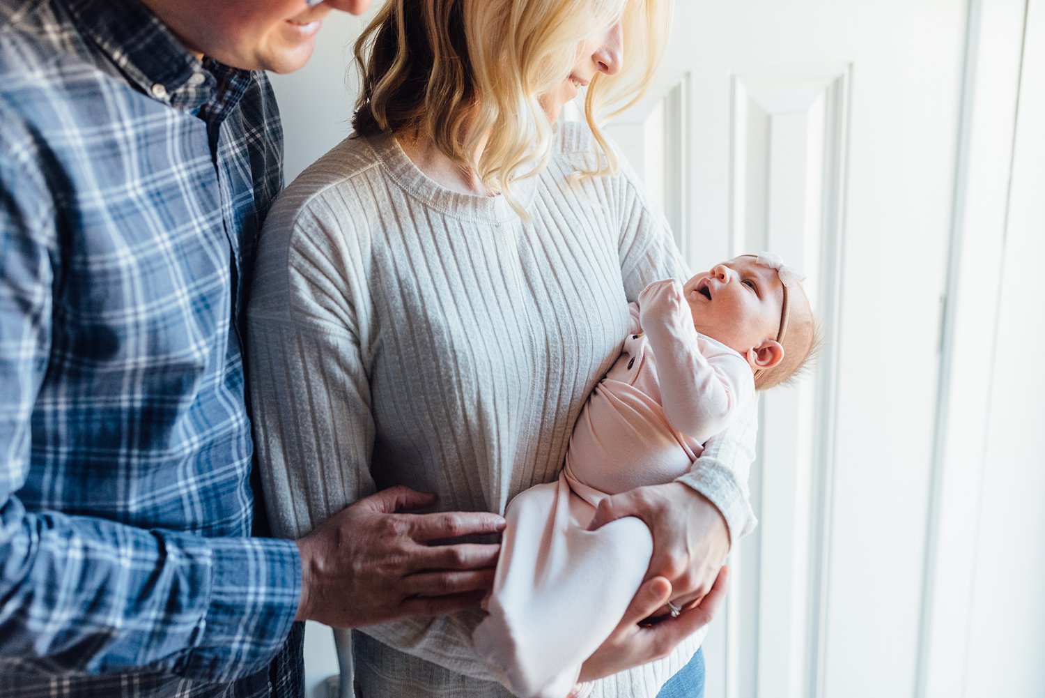 Kim + Nathan + Wyatt + Violet - Abington Lifestyle Family Session - Olney Newborn Photographer - Alison Dunn Photography photo