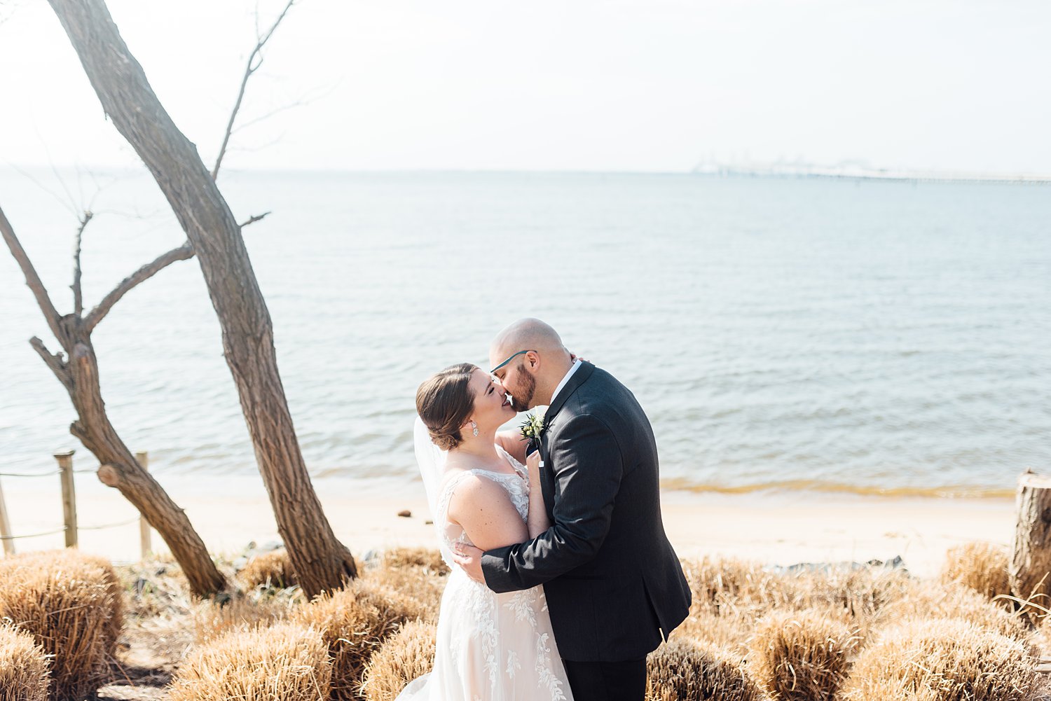 Emily + Andrew - Chesapeake Bay Beach Club Wedding - Annapolis Maryland Wedding Photographer - Alison Dunn Photography photo