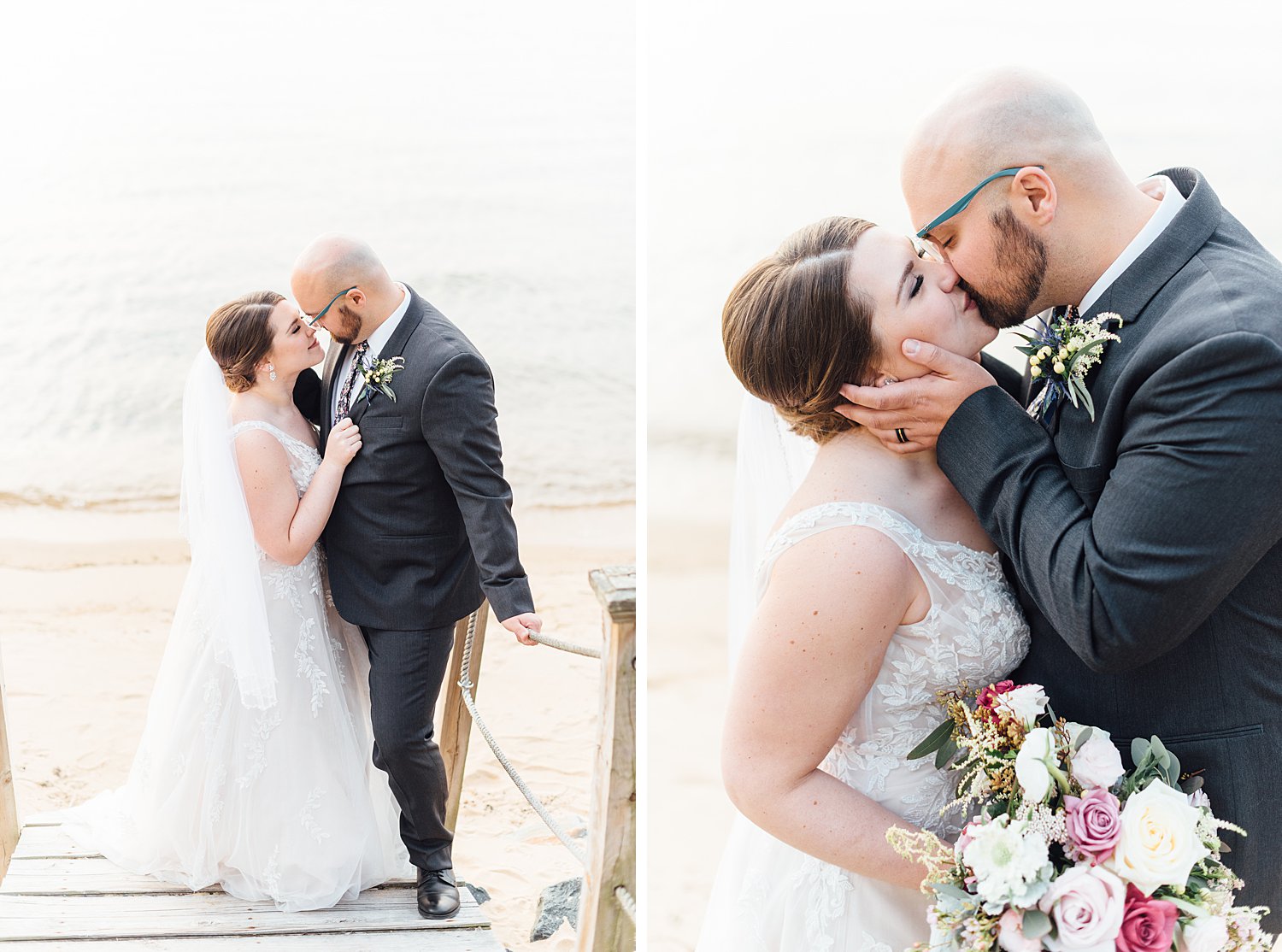 Emily + Andrew - Chesapeake Bay Beach Club Wedding - Annapolis Maryland Wedding Photographer - Alison Dunn Photography photo