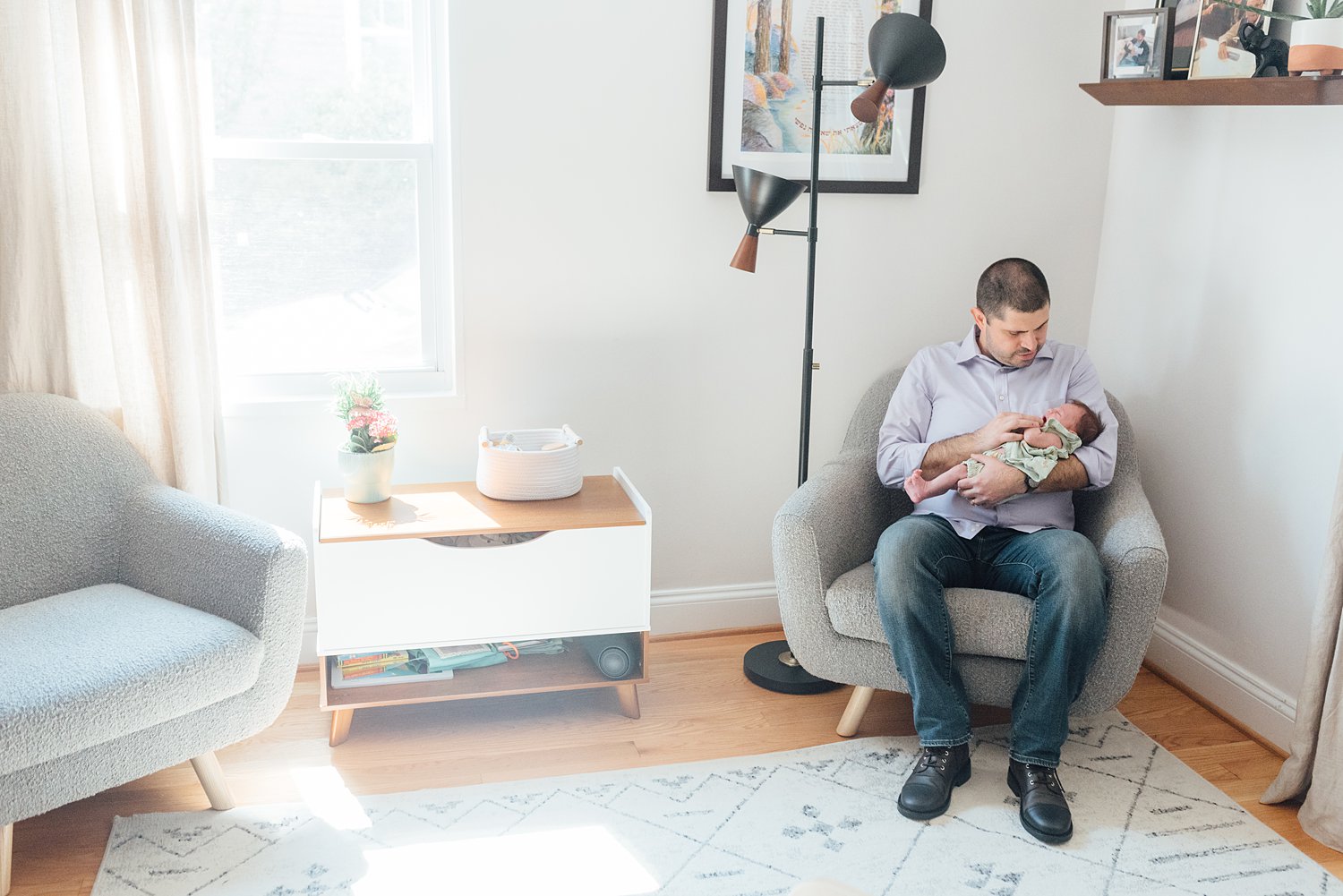 Silver Spring Newborn Session - Montgomery County Maryland Lifestyle Family Photographer - Alison Dunn Photography photo