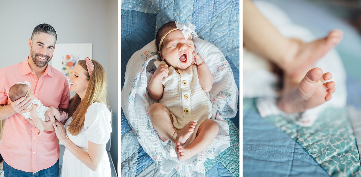 The Youngs - Paoli Lifestyle Newborn Session - Main Line Family Photographer - Alison Dunn Photography photo