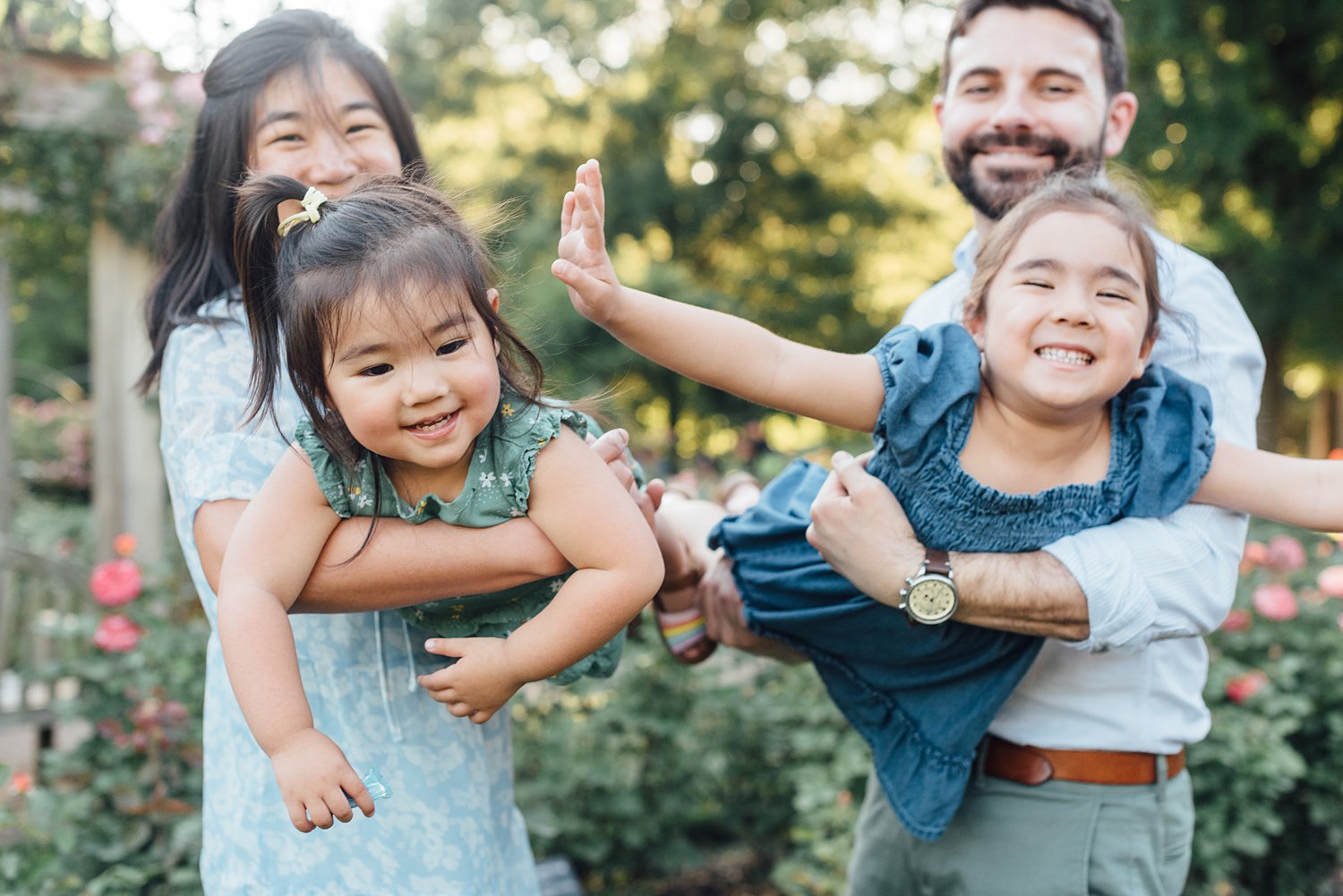 Bon Air Park Rose Garden Summer Mini Sessions - Arlington Virginia Family Photographer - Alison Dunn Photography photo