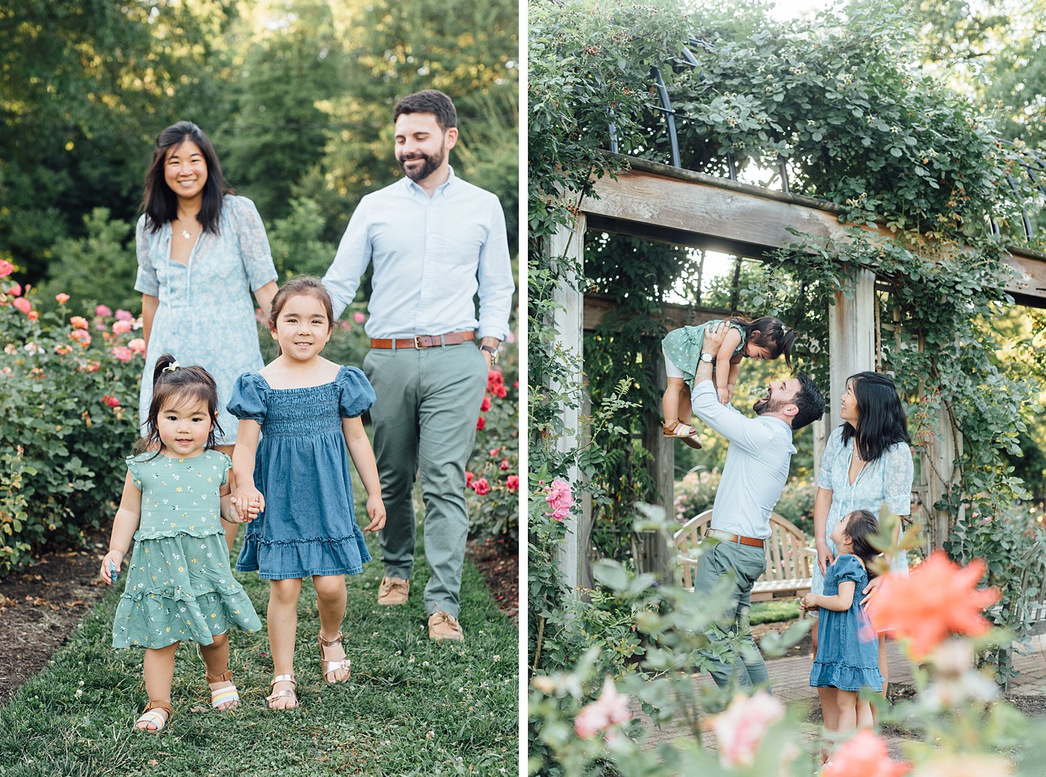 Bon Air Park Rose Garden Summer Mini Sessions - Arlington Virginia Family Photographer - Alison Dunn Photography photo