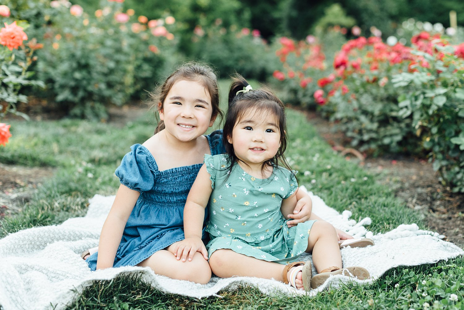 Bon Air Park Rose Garden Summer Mini Sessions - Arlington Virginia Family Photographer - Alison Dunn Photography photo