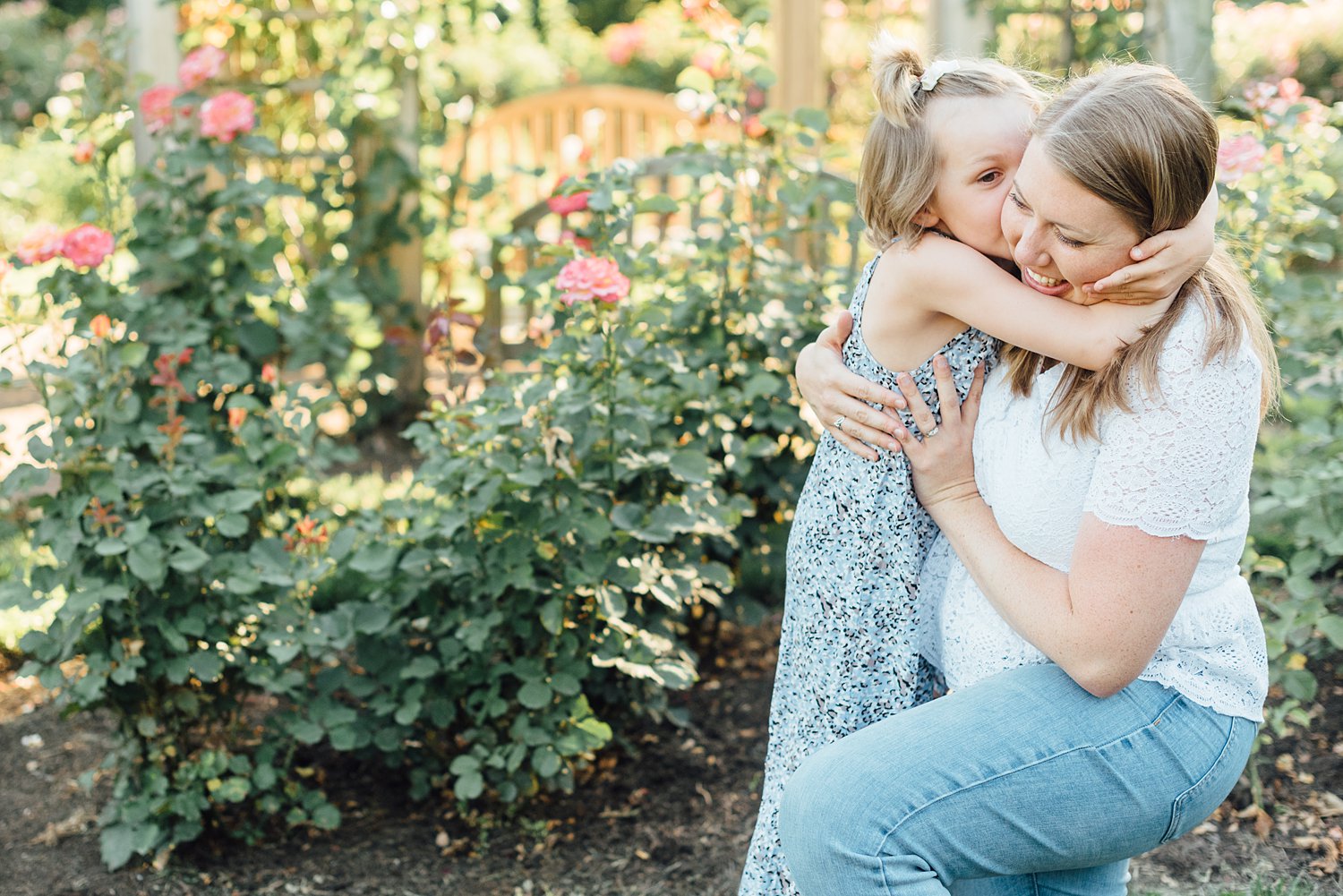 Bon Air Park Rose Garden Summer Mini Sessions - Arlington Virginia Family Photographer - Alison Dunn Photography photo