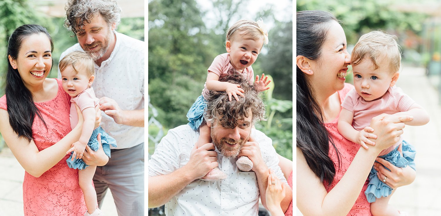 Christine + David + Eve - Brookside Gardens Family Session - Montgomery County Maryland Family Photographer photo