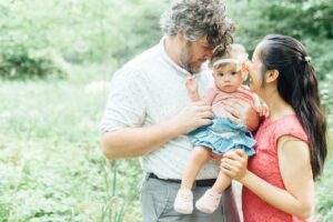 Christine + David + Eve - Brookside Gardens Family Session - Montgomery County Maryland Family Photographer photo