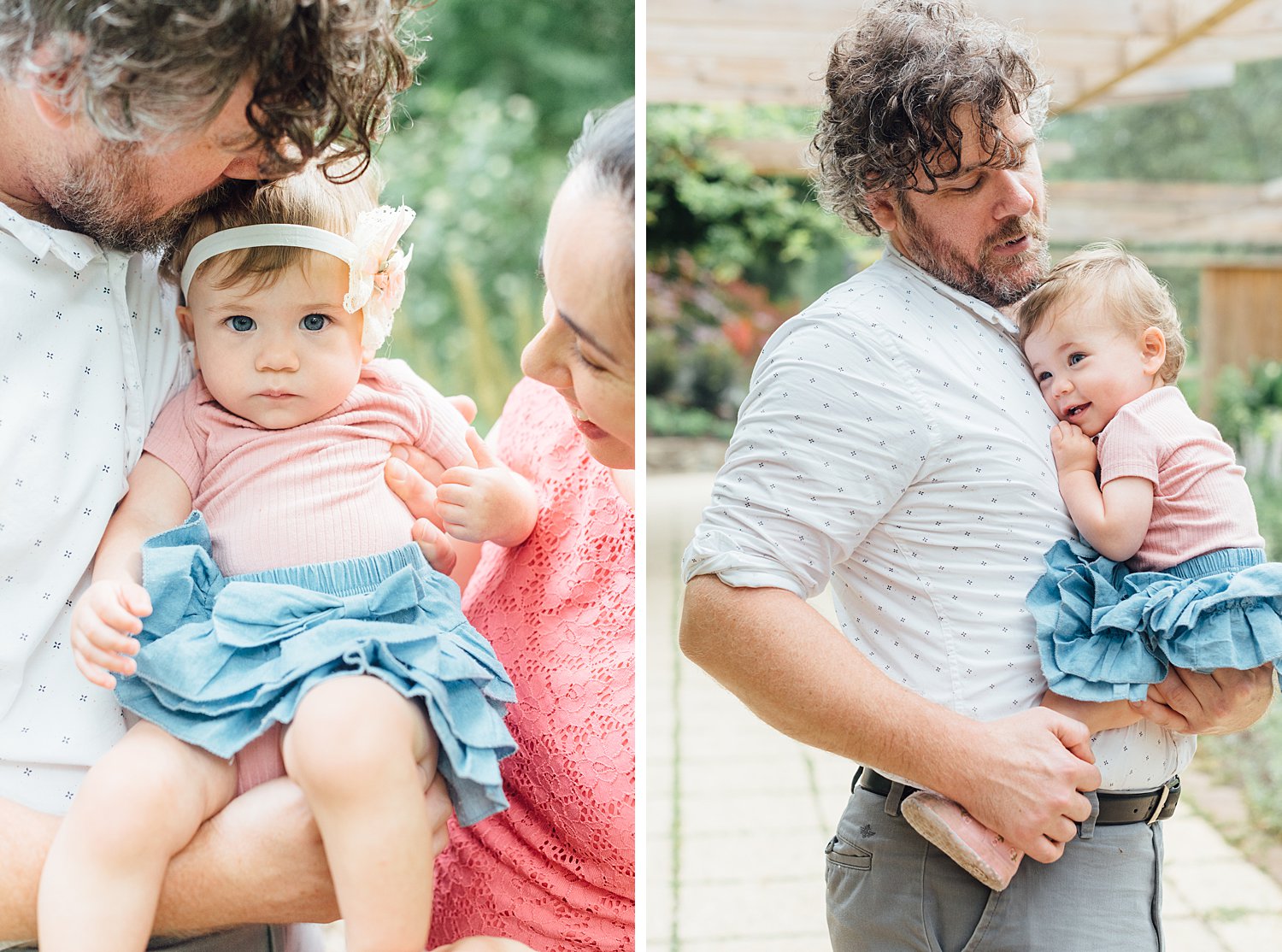 Christine + David + Eve - Brookside Gardens Family Session - Montgomery County Maryland Family Photographer photo