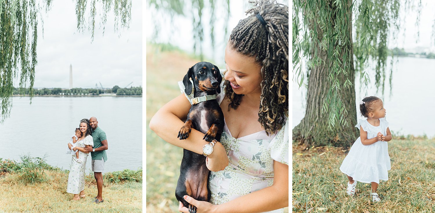 Danielle + Henry + Amira - Potomac River Session - Washington DC Family Photographer - Alison Dunn Photography photo