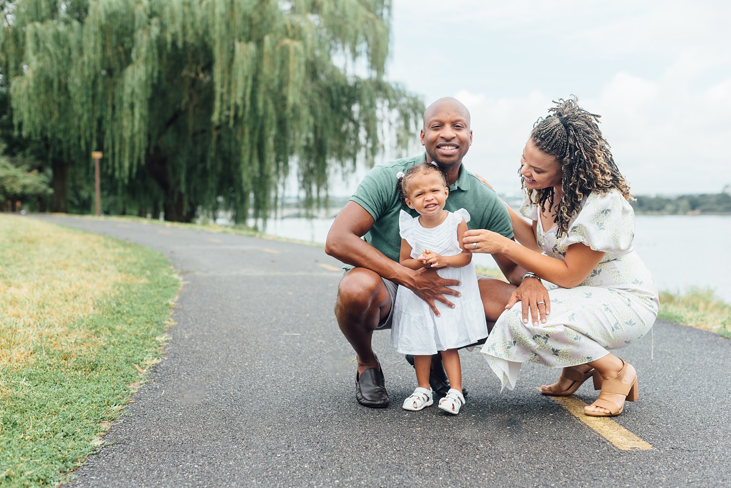 Danielle + Henry + Amira - Potomac River Session - Washington DC Family Photographer - Alison Dunn Photography photo