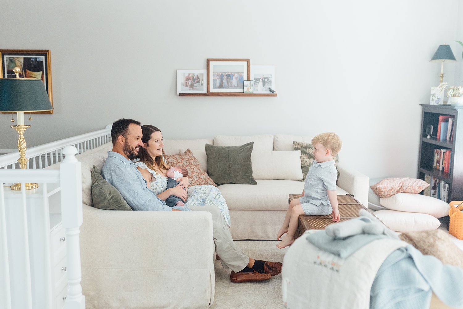 The Campbells - Olney Newborn Session - Montgomery County Maryland Family Photographer - Alison Dunn Photography photo