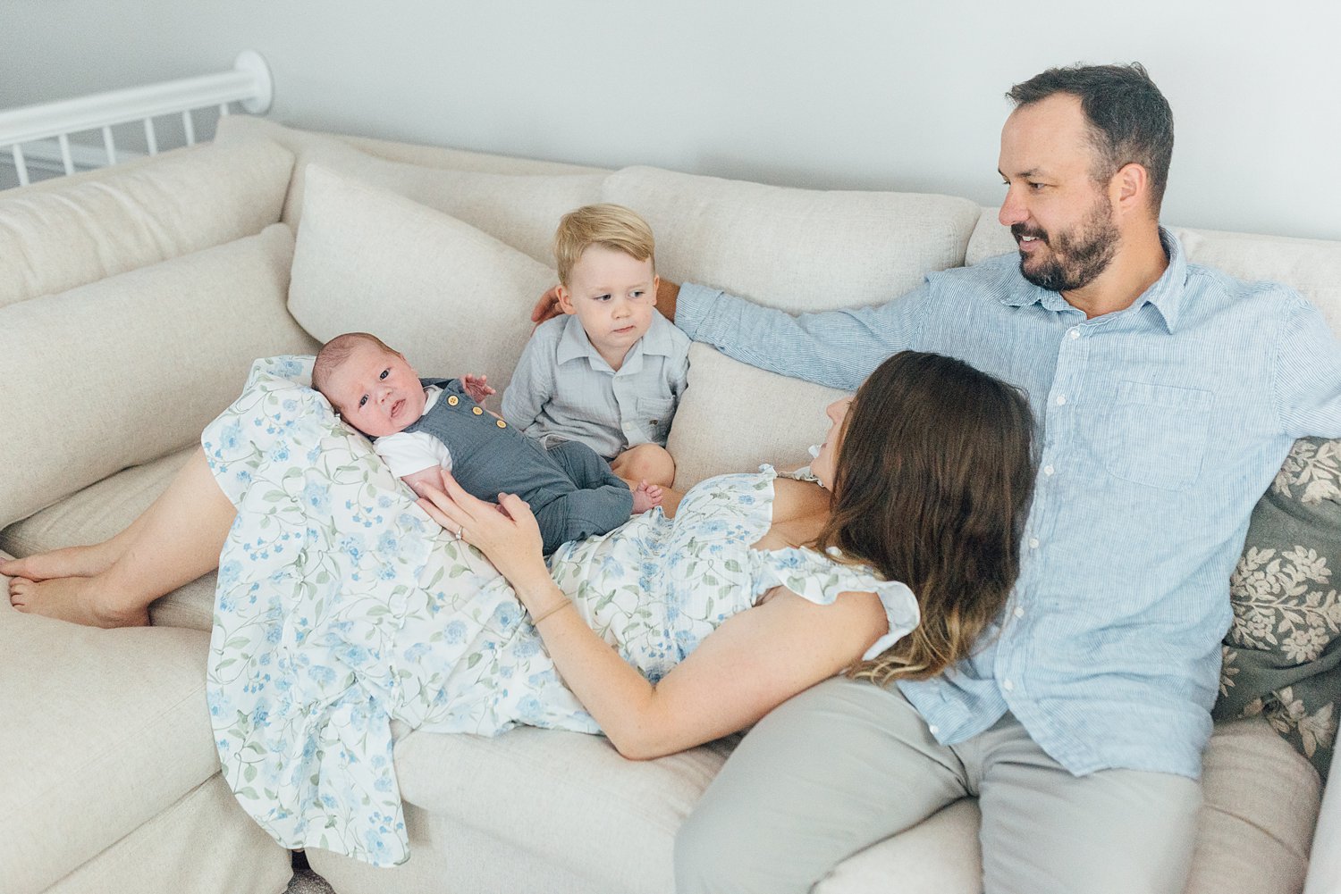 The Campbells - Olney Newborn Session - Montgomery County Maryland Family Photographer - Alison Dunn Photography photo