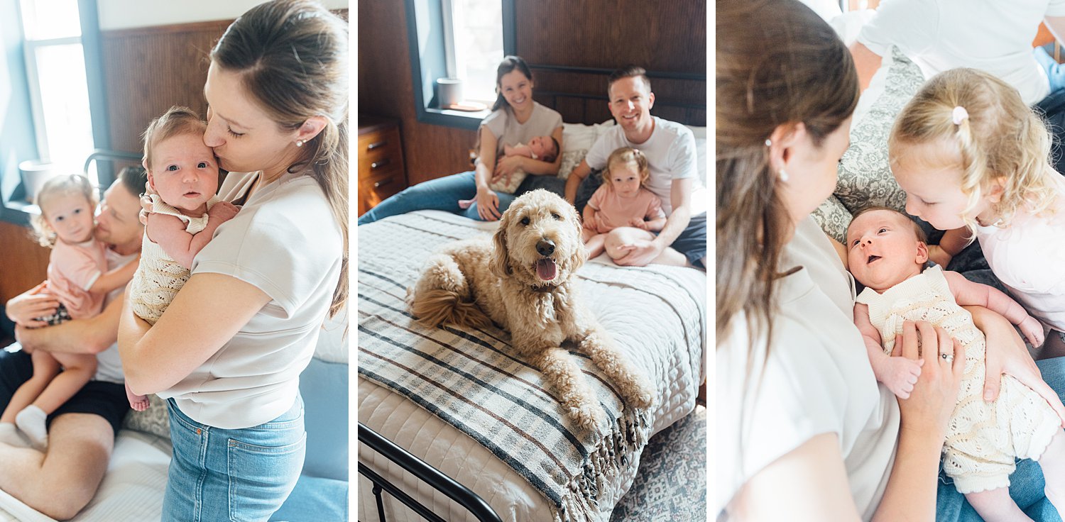 The Manns Family - Philadelphia Lifestyle Newborn Session - Philadelphia Family Photographer - Alison Dunn Photography photo